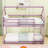 Arcelin Twin Over Twin Wood Bunk Bed With Ladder And Guardrails-1572129677