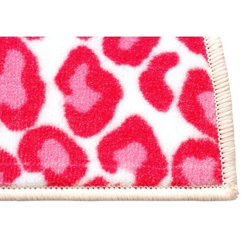 Tapis imprimé animal - guépard suspendu, Rectangle 8 pi x 19 pi