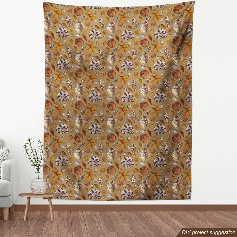 Tissu océan Ambesonne, l 36 po x L 360 po