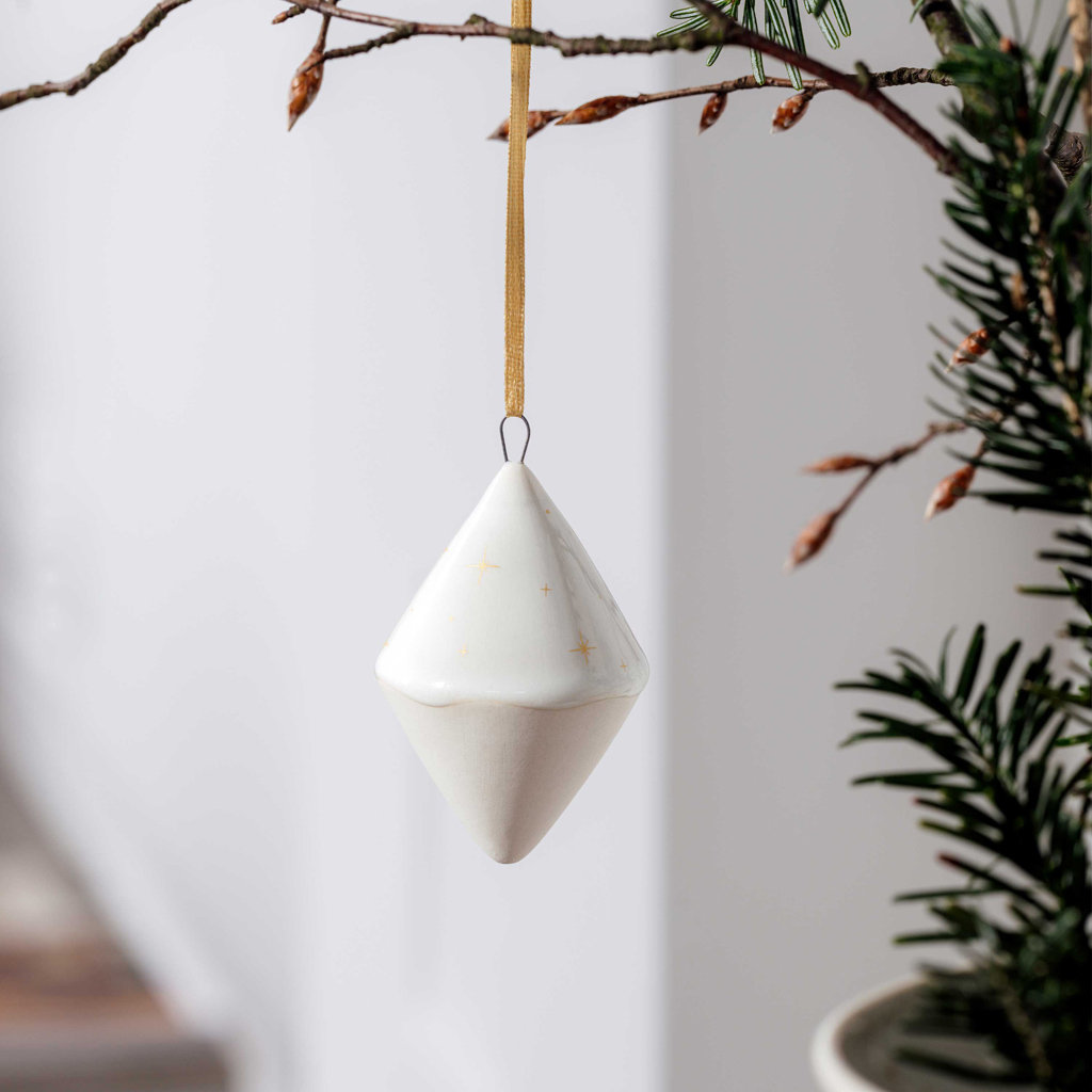 Winter Glow Ornament Doppelkegel