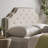 Tufted Upholstered Headboard Queen Size, Solid Wood Head Board With Durable Metal Legs, Adjustable Height Queen Headboard With Nailhead Trim,Fabric Headboard In Modern Button Tuffted Design-1082268370-1082268376
