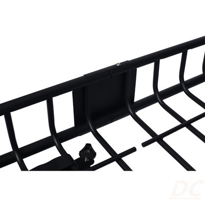 Rooftop Cargo Carrier Basket Motoring Roof Rack,Top Mount Roof Rack 42" Black Steel