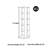 American Style Solid Wood Rotating Bookcase
