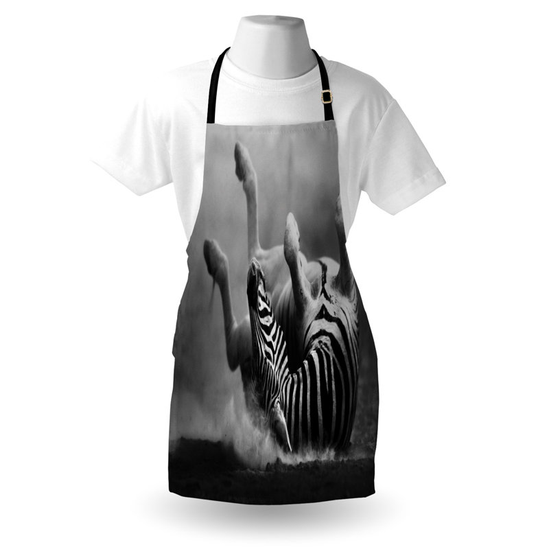 No Pattern Bib Apron