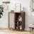 Sideboard Cabinet With Storage, Bar Cabinet With Wine Racks, Accent Cabinet-1283926383