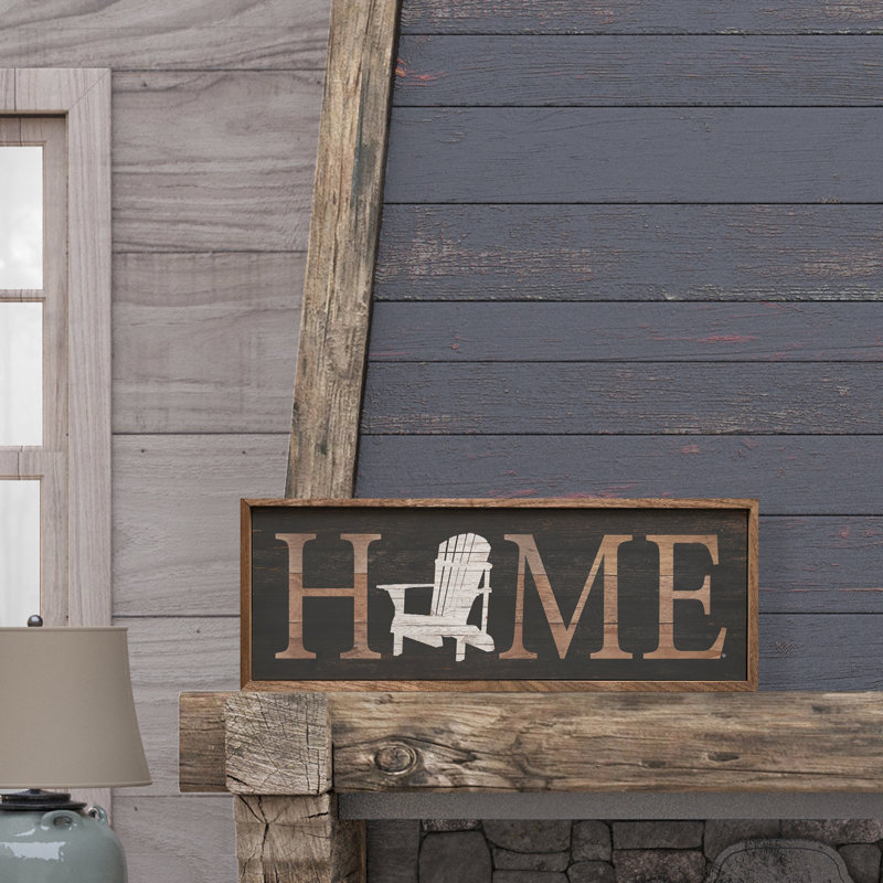 Home Adirondack Chair, H 12 po x l 36 po