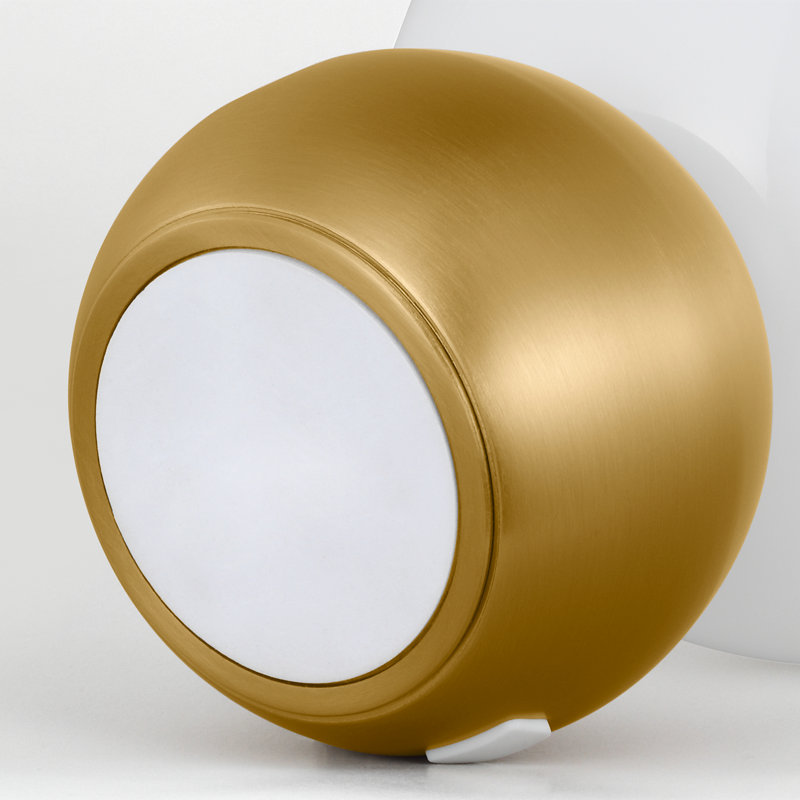 Suki LED Table Lamp, Burnished Brass