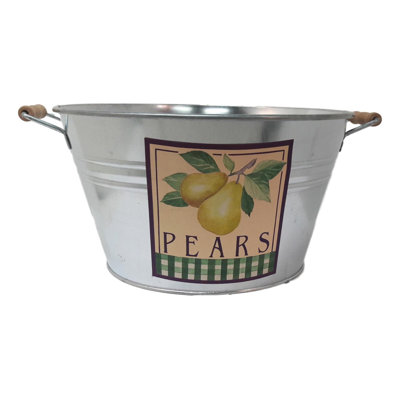 Pot de fleurs en acier galvanisé Lynnwood