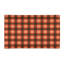 Tapis à carreaux orange-53650760