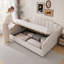 Lit de jour rembourré en lin avec rangement spacieux sous le lit, structure double en bois massif durable-2140336687