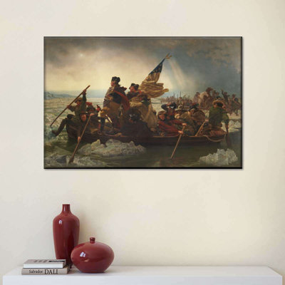 Washington Crossing The Delaware Canvas Print