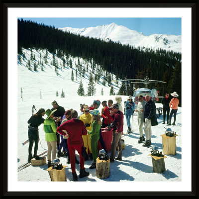Slim Aarons "Snowmass Picnic" Photo Print