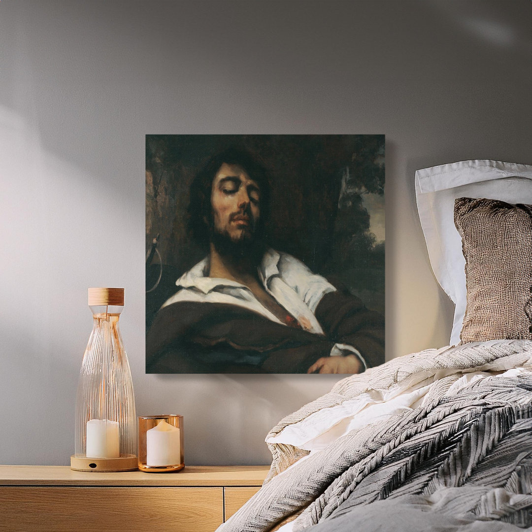 Dramatic Baroque Portrait Man Canvas Wall Art