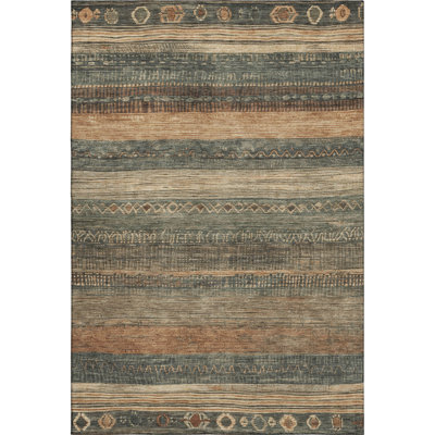 Premium Machine Washable Stallings AMF1847 Aztec Rug