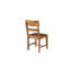 Ensemble de salle à manger 7 pièces en bois massif avec chaises à dossier échelle et table Live Edge-1153321793-1153321794-1153321798