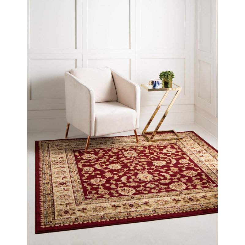 Niles Oriental Area Rug, Runner 2' x 6'1", Red