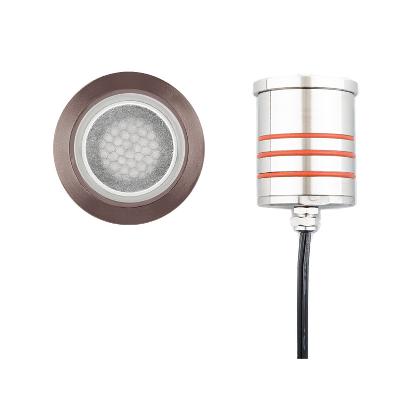 LED Well Light, Bronzed Stainless Steel