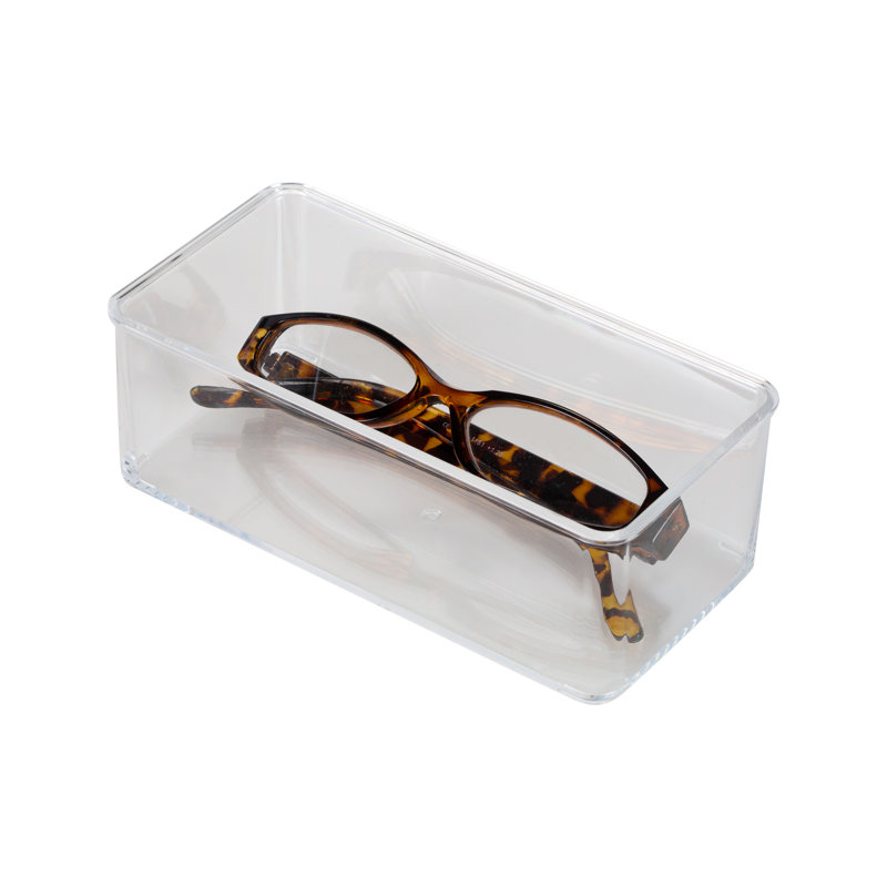 Simplify Clear Small Multi-Purpose Drawer Organizer