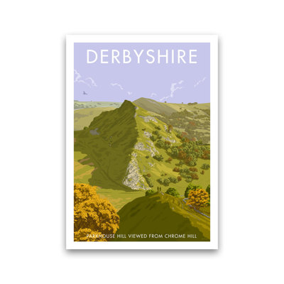 Derbyshire Chrome Hill by Stephen Millership - Print on Canvas