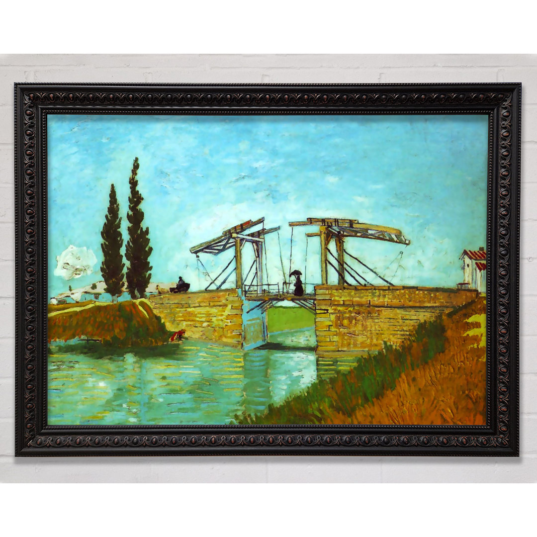 Van Gogh Brücke bei Arles - Einzelner Bilderrahmen Kunstdrucke