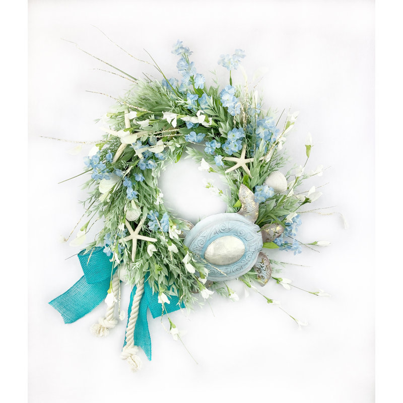 Couronne de tortue de mer Capiz Lotus 18 po
