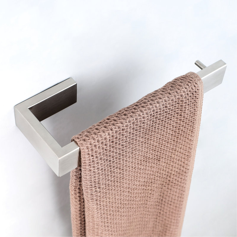 Stainless Steel Bathroom - 4 Pieces, Brushed Nickel. To Corrosion And Tarnish. For Multiple Areas. Easy Installation Process 4 Hardware Kit In Reliable. Various Spaces. Install