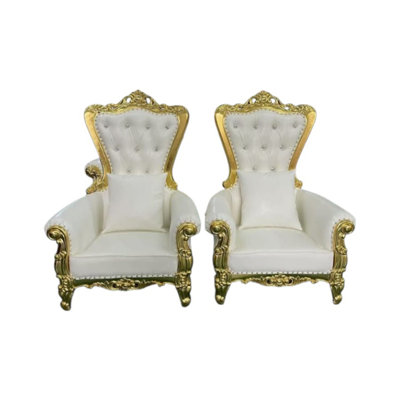 Infinity Faux Leather Armchair