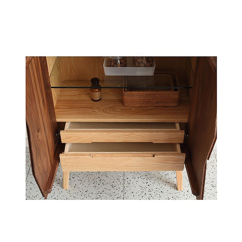 Buffet de rangement multifonctionnel pour hall d'entrée