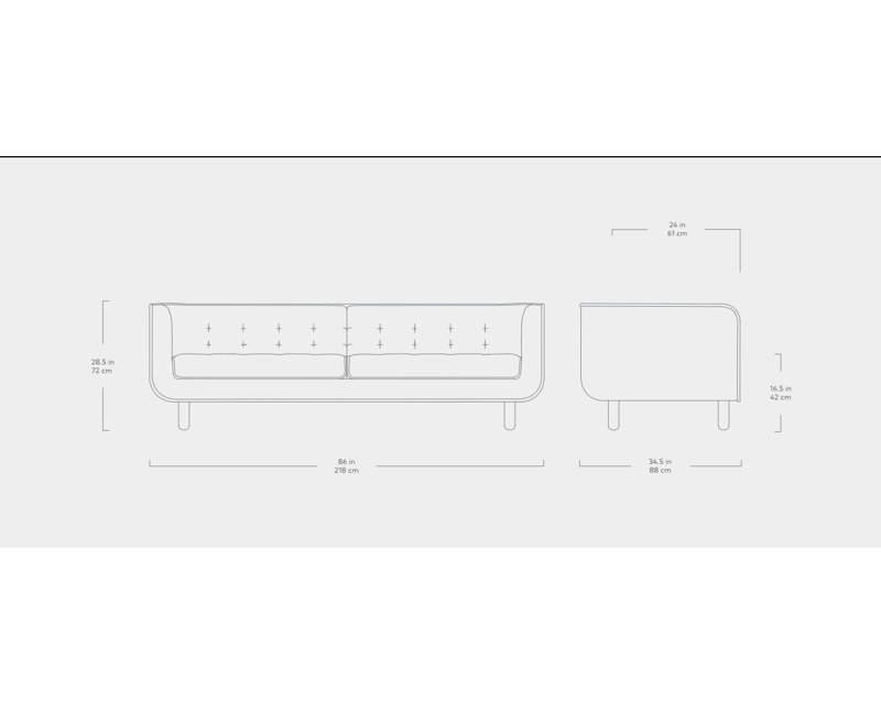 Beaconsfield Sofa, Canyon Whiskey Leather