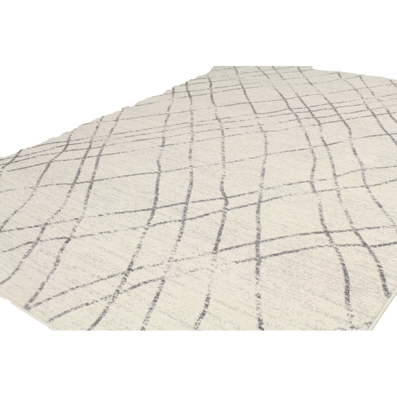 Farr Geometric Area Rug, Rectangle 153 x 229cm