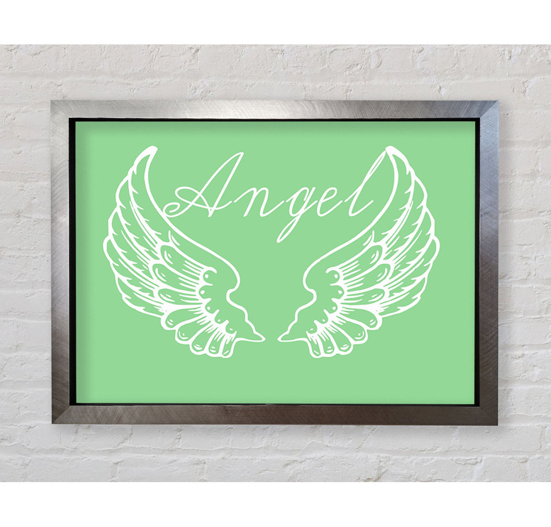 Angel Wings 4 - Einzelne Bilderrahmen Kunstdrucke