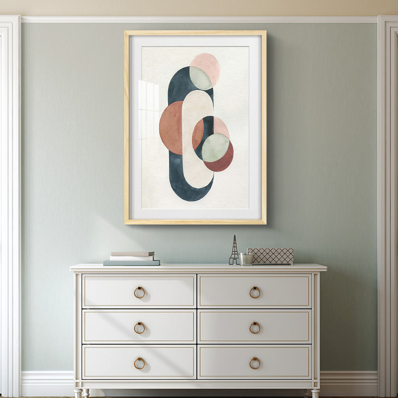 Loops and Bonds II - Impression encadrée, Naturel, H 28,5 po x l 20,5 po