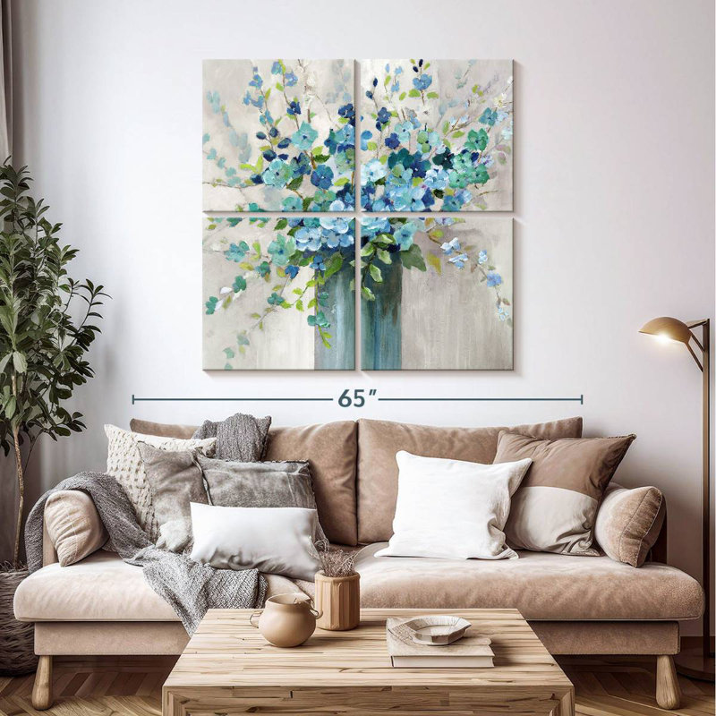 Harnek Sea Isle Wildflowers, 45" H x 45" W