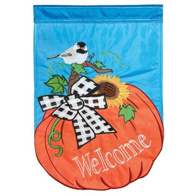 Double Sided Nylon Thanksgiving Garden Flag