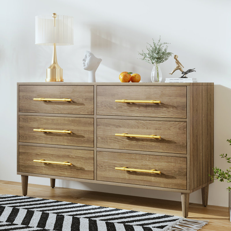 54 " W 6 - Drawer Dresser