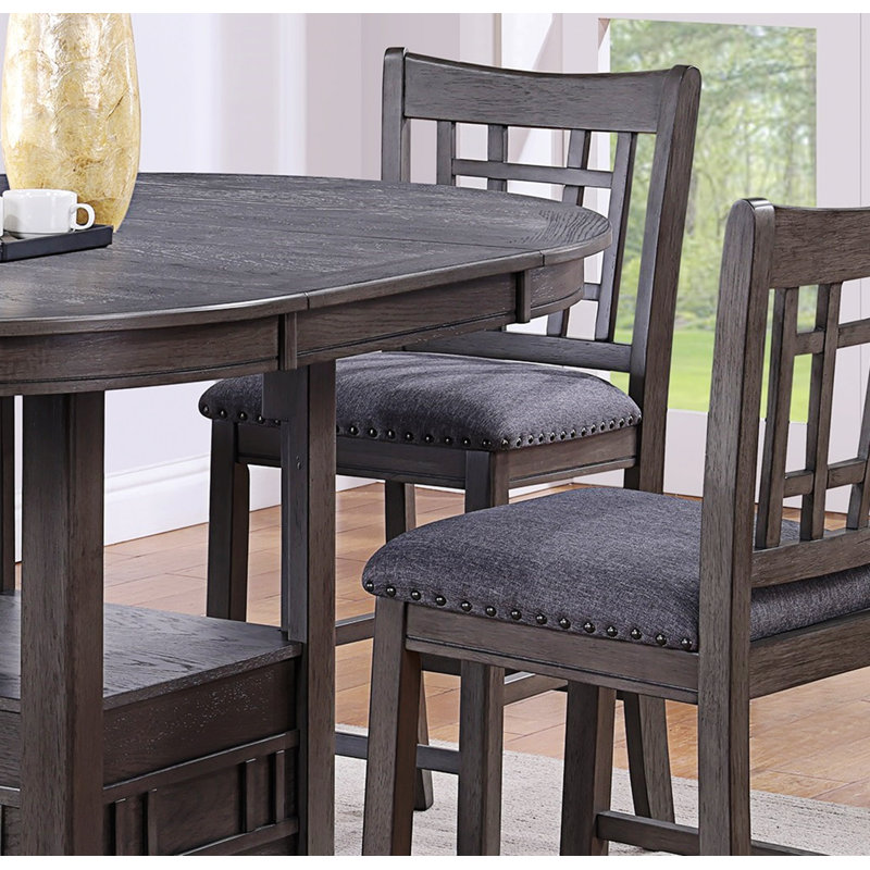 Practical Dining Table Dining Table Round Counter Height Dining Table With Shelve