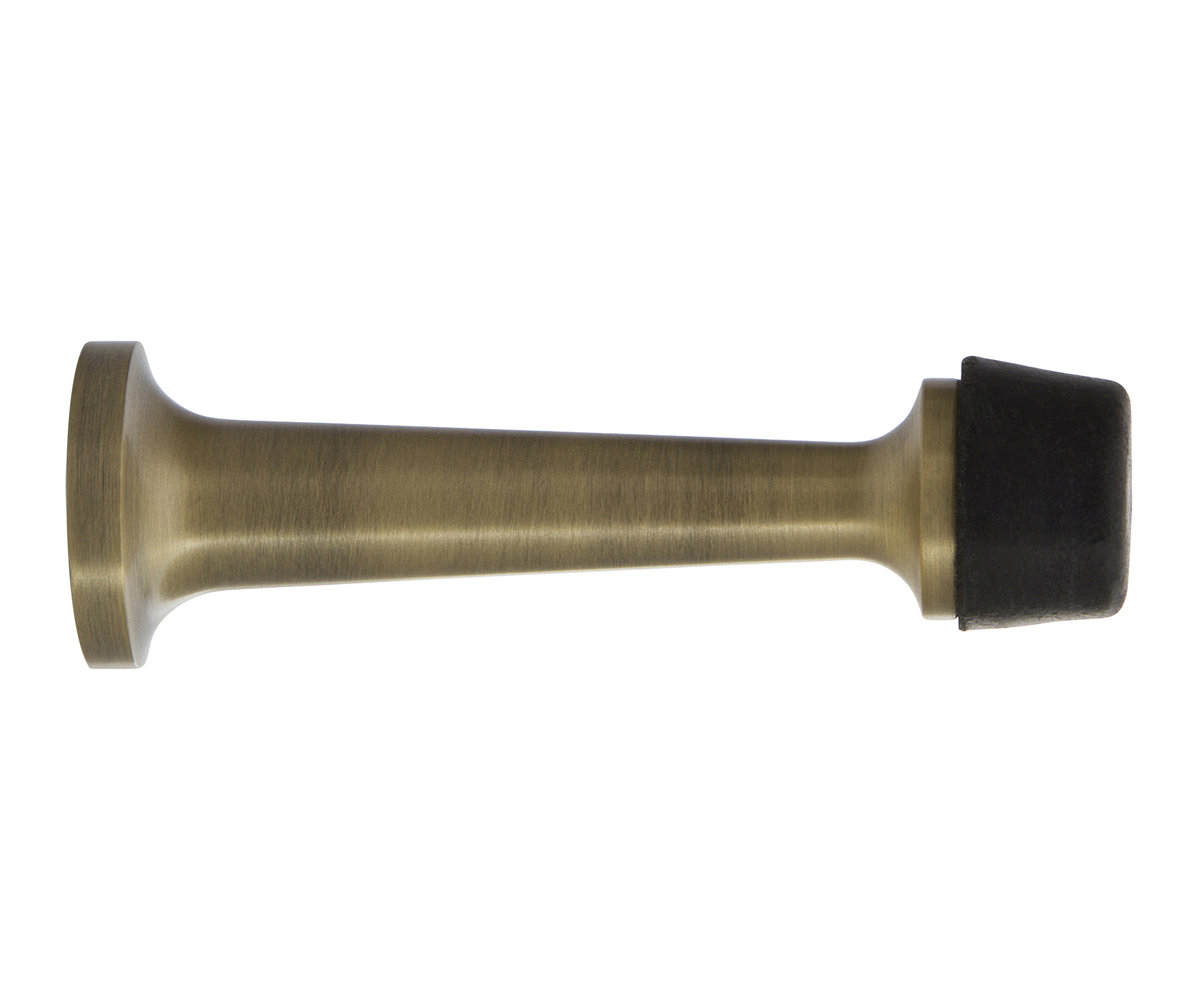 Nostalgic Warehouse Rubber Tipped Brass Baseboard Stop & Reviews | Wayfair