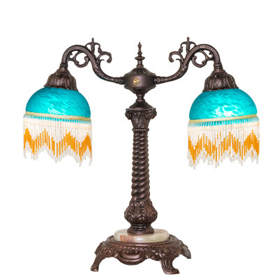 20" High Roussillon 2 Light Table Lamp