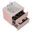 Meuble-lavabo simple flottant cannelé 24 po Atharv-59375553-59375558