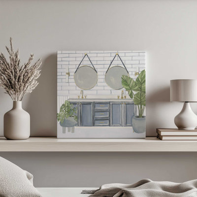 The Vanity View I by Melissa Wang Canvas Art Print