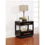 Smoked Peppercorn 2-drawer Nightstand