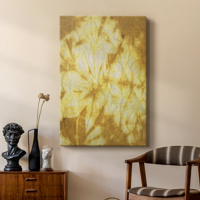 Turmeric Sunrise II - galerie sur mesure Cavas, H 36 po x l 24 po