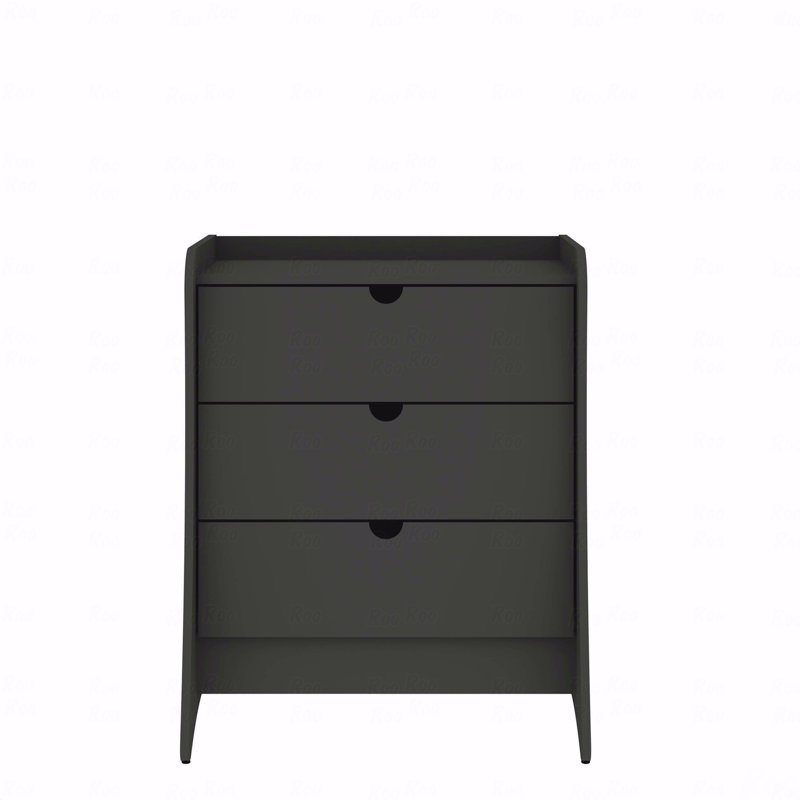 Table de chevet, Gris anthracite