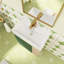 Meuble-lavabo autoportant simple 21,6 po avec comptoir en céramique-2084469572