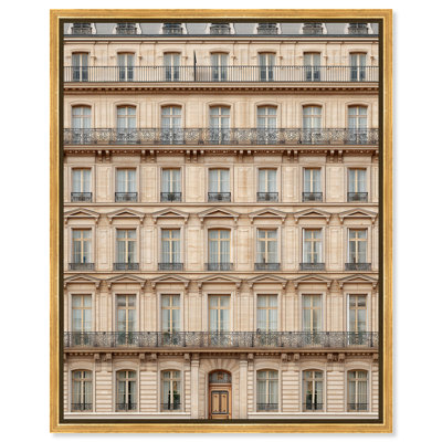 Sculpted Facade Print by Oliver Gal