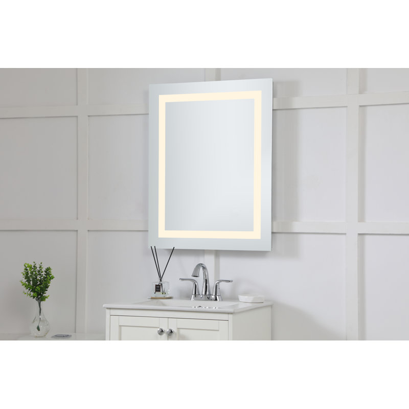 Kanaya Flat Wall Mirror, 24" W x 30" H