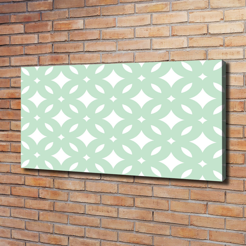 Geometric Background 1 Piece Wall Art on Canvas
