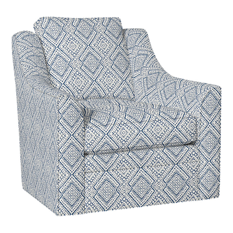 Fauteuil pivotant American Bungalow Nicholas, Perigold Iguazu royal