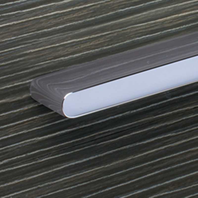 Phenix Handle Center, Brushed Chrome