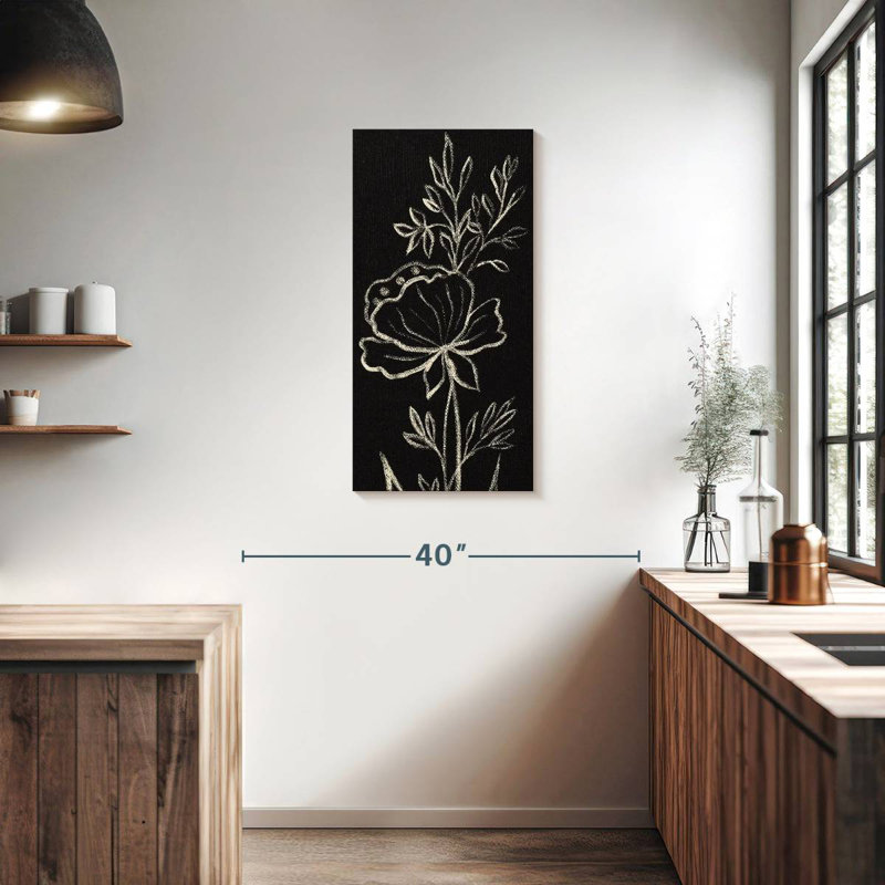 Black Floral
